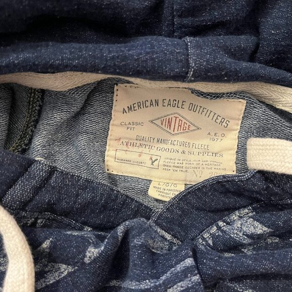 American Eagle Outfitters Men's Vintage Classic Fit Hoodie - Size Large - Picture 4 of 4